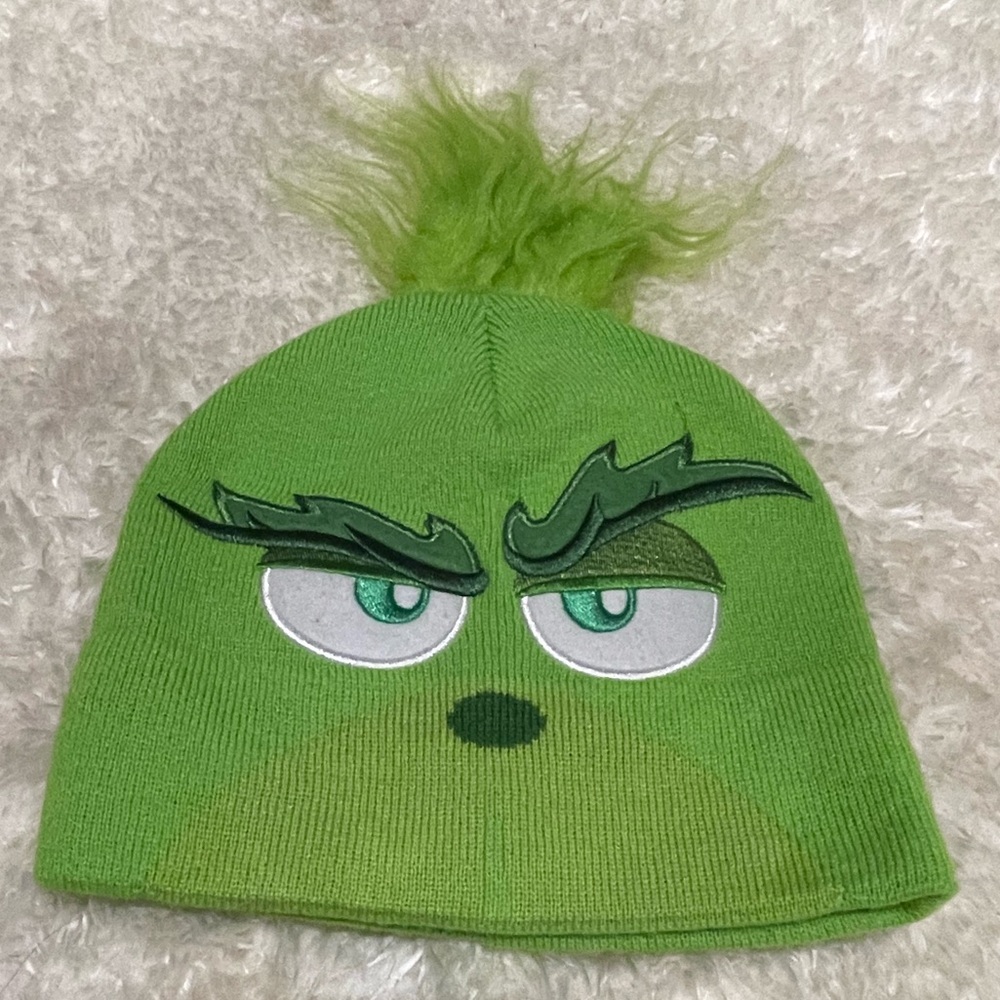 Grinch Beanie Hat Unisex Universal Studios Christmas Holiday Jim Carrey Dr Seuss